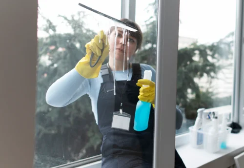 Nettoyage de vitres intérieures et extérieures à Contest